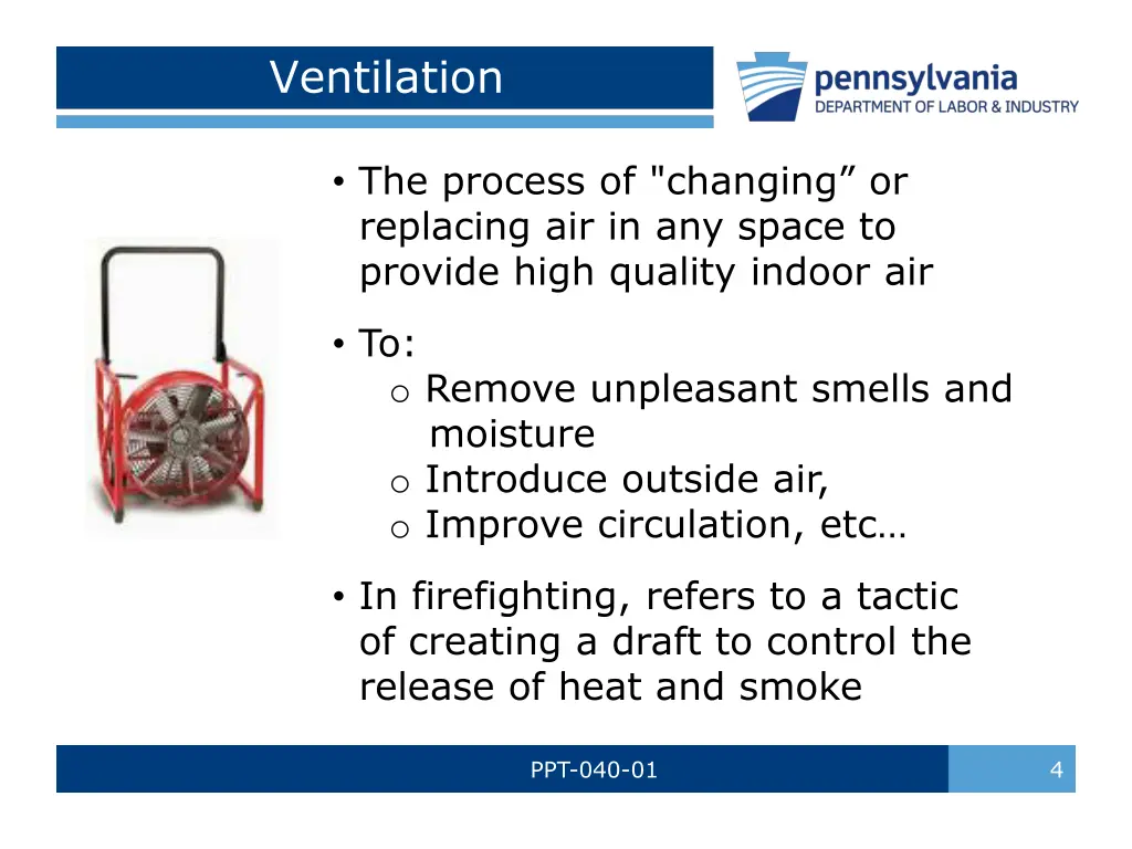 ventilation