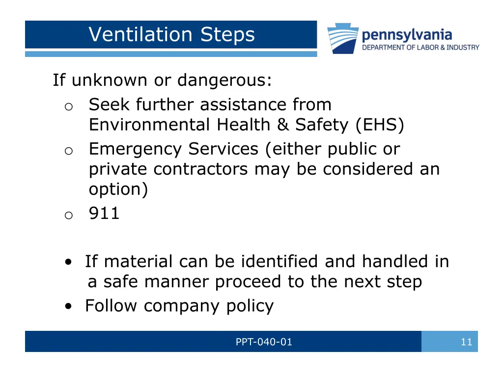 ventilation steps 1