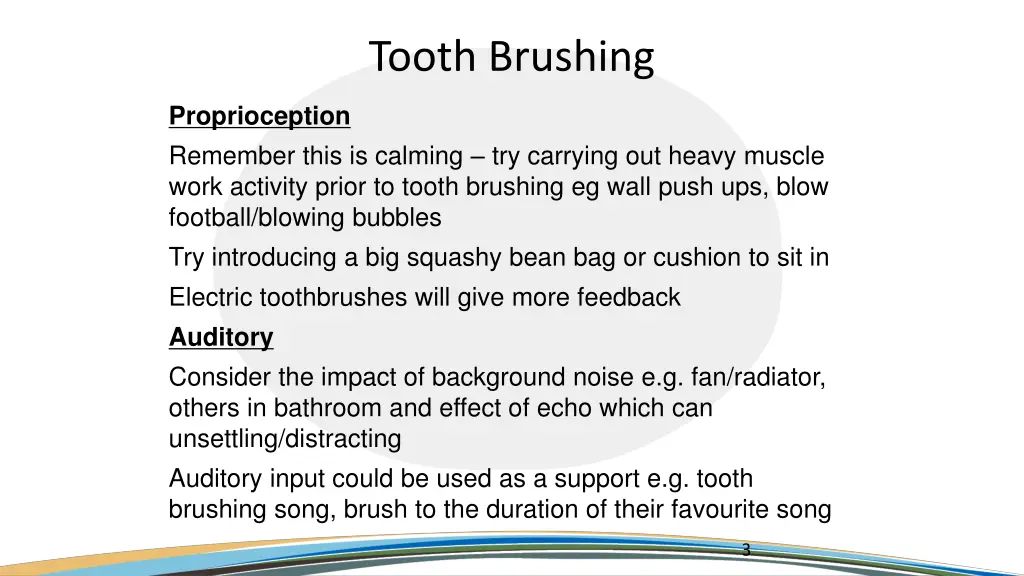 tooth brushing 1