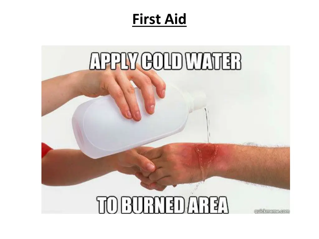 first aid