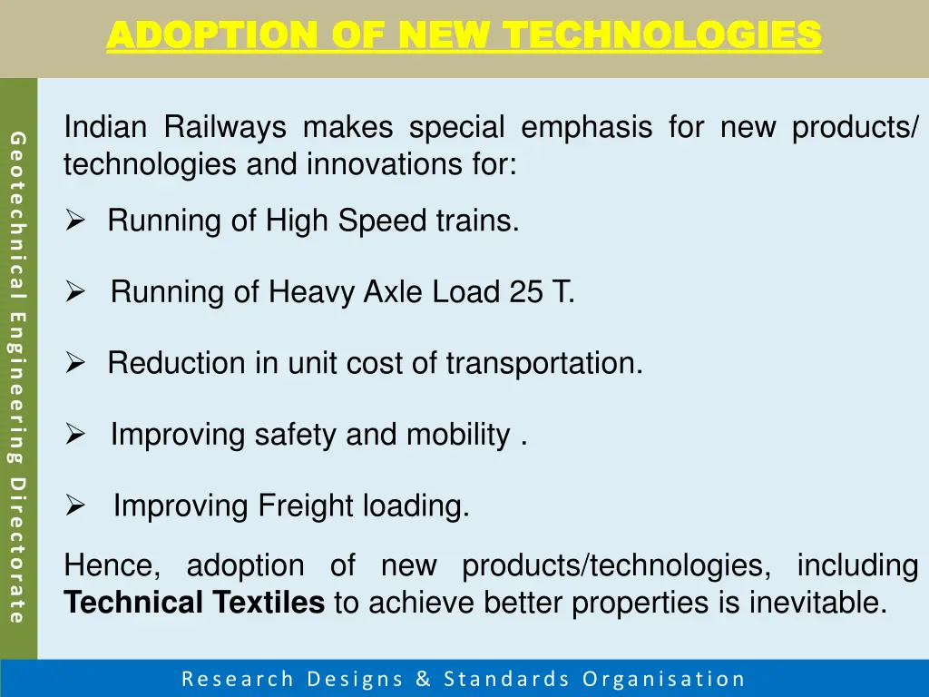 adoption of new technologies adoption