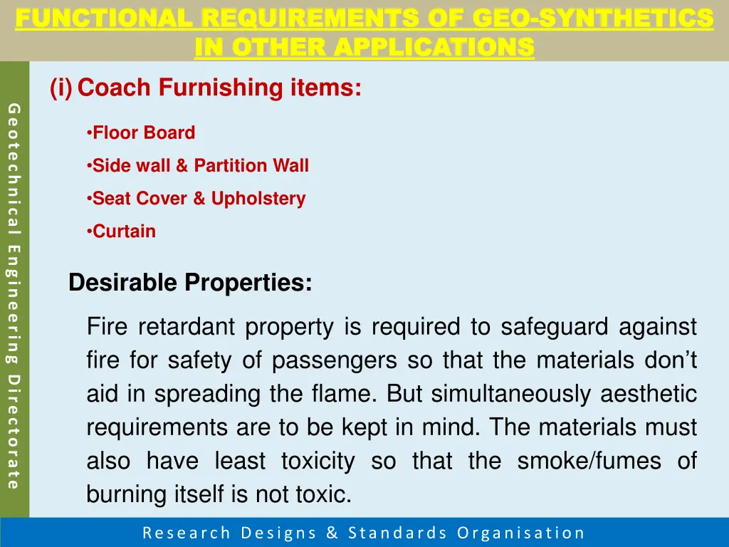 functional requirements of geo functional