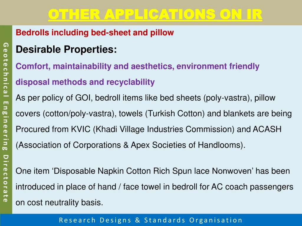 other applications on ir other applications on ir