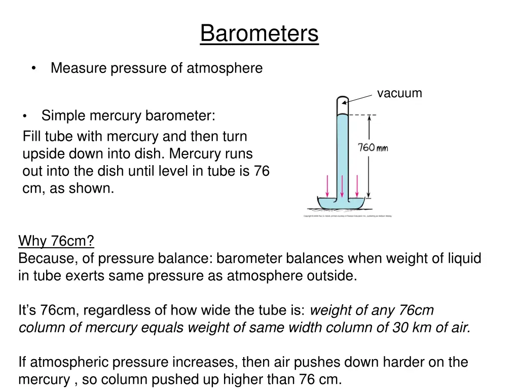 barometers