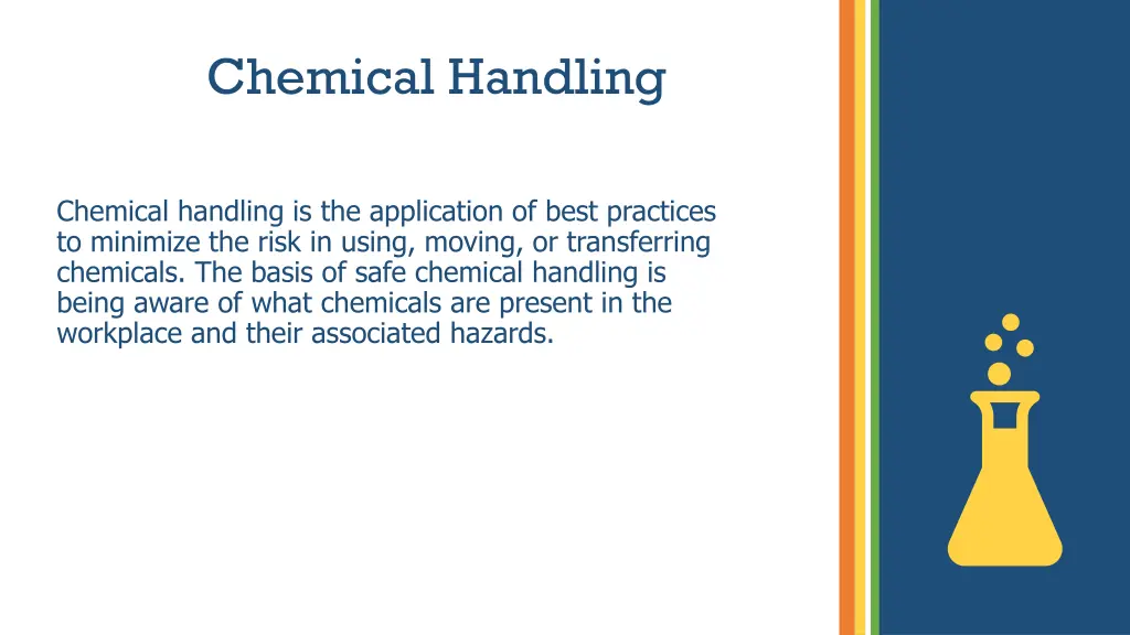 chemical handling