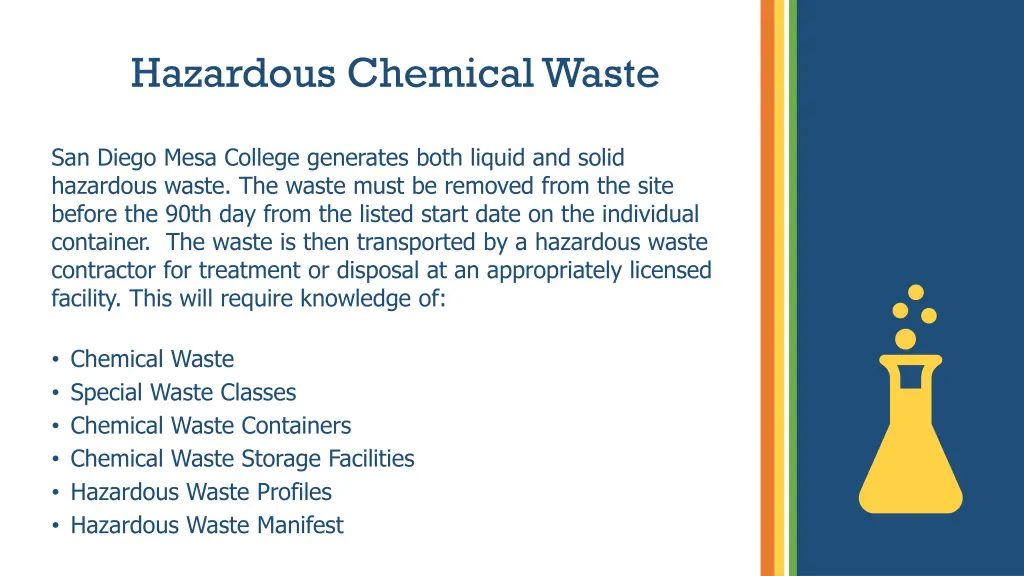 hazardous chemical waste