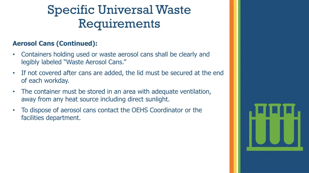 specific universal waste requirements 2