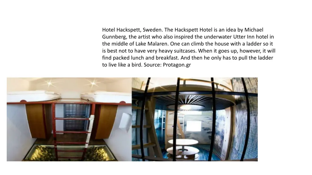 hotel hackspett sweden the hackspett hotel