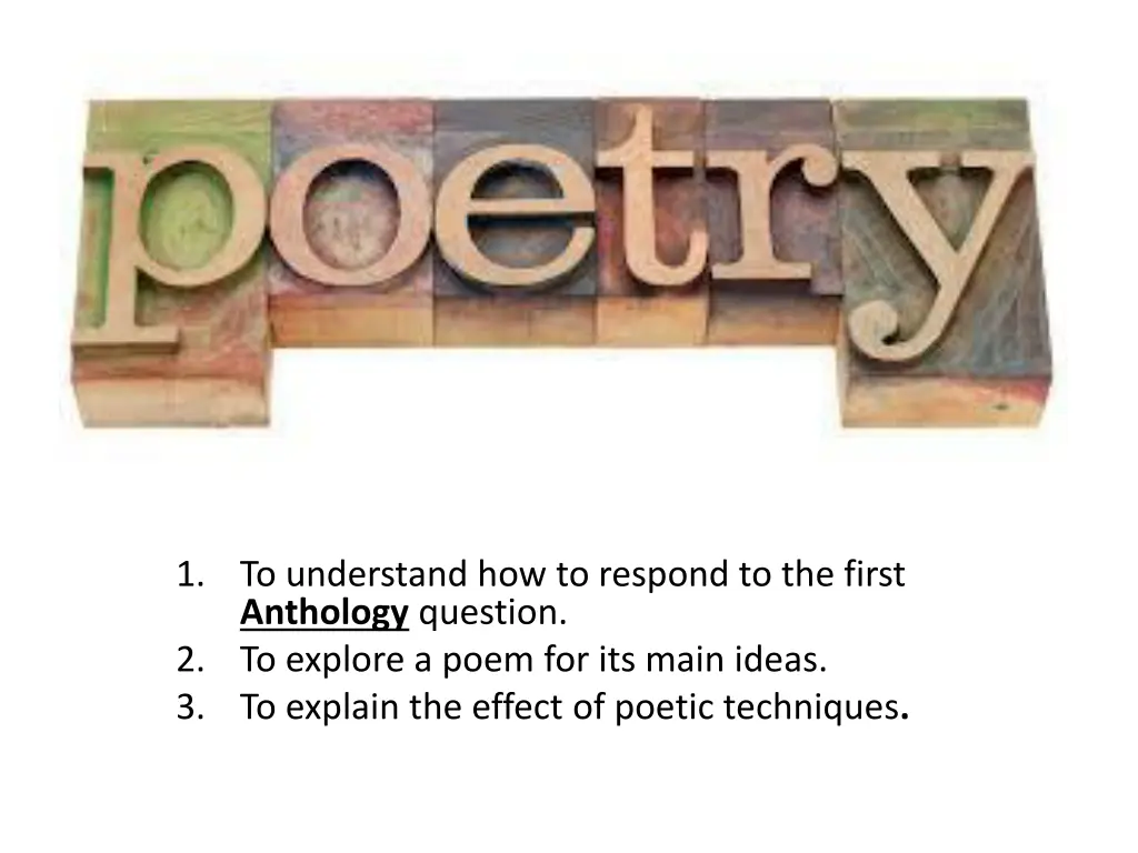 poetry revision 2