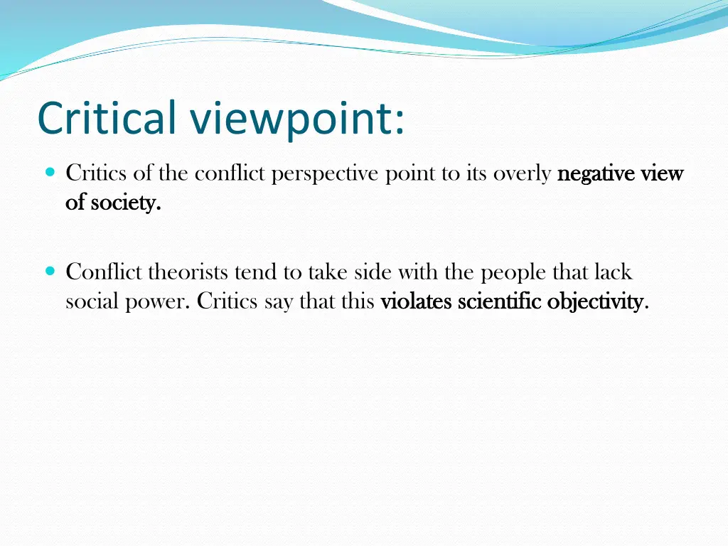 critical viewpoint