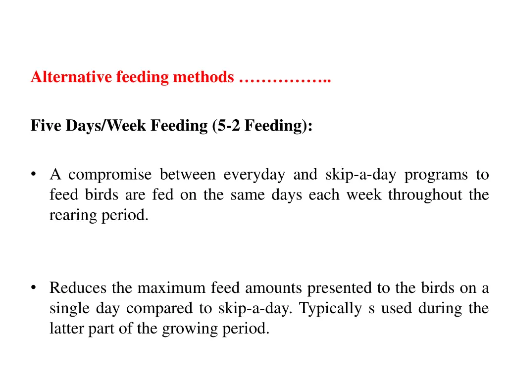 alternative feeding methods 1