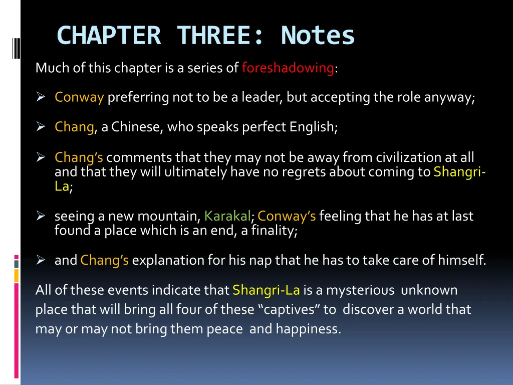 chapter three notes 1