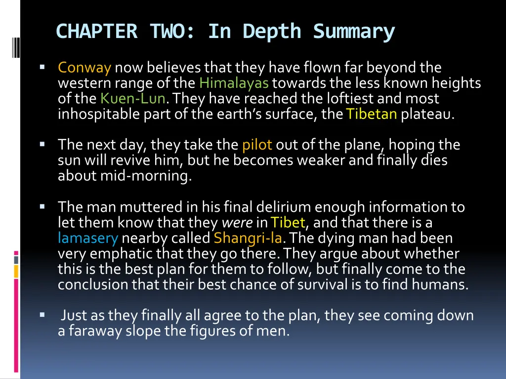 chapter two in depth summary 3