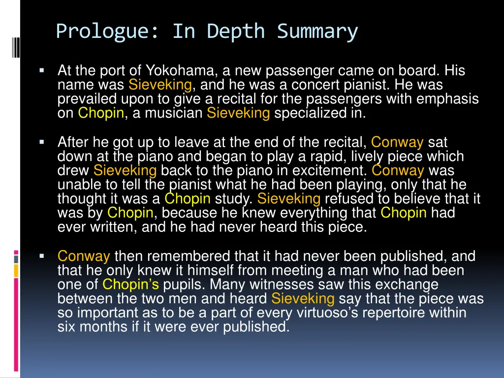 prologue in depth summary 5