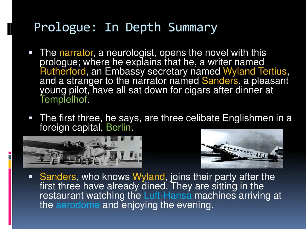 prologue in depth summary