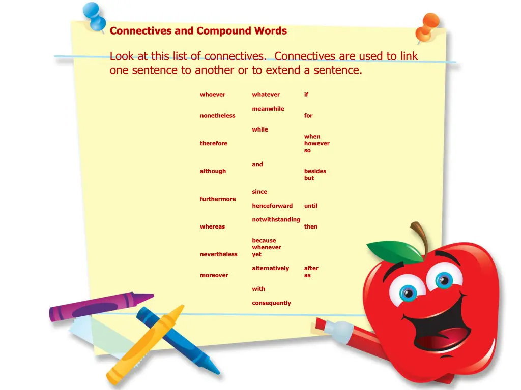 connectives and compound words 1