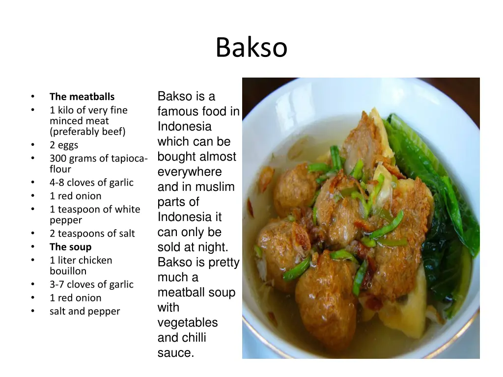 bakso