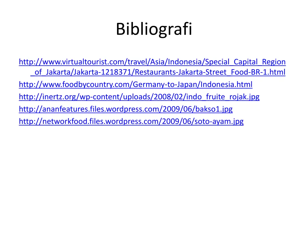 bibliografi