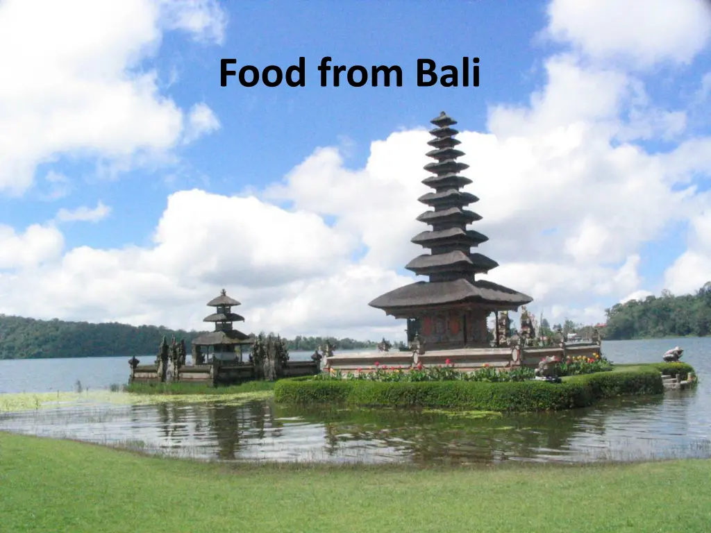 food from bali