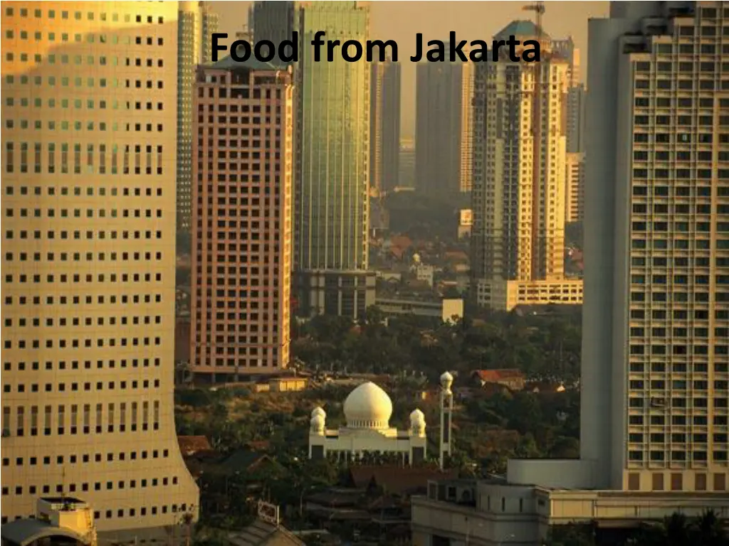 food from jakarta