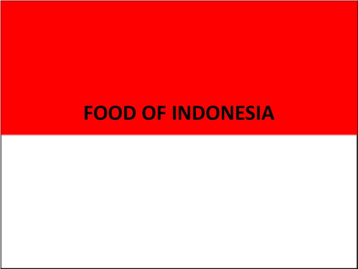 food of indonesia