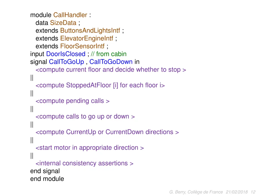 module callhandler data sizedata extends