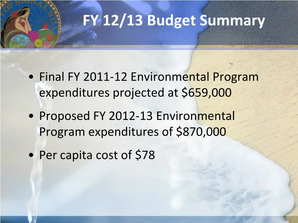 fy 12 13 budget summary