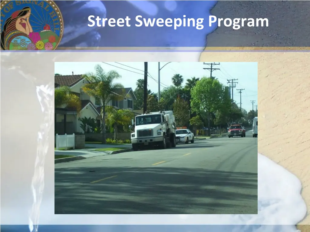 street sweeping program