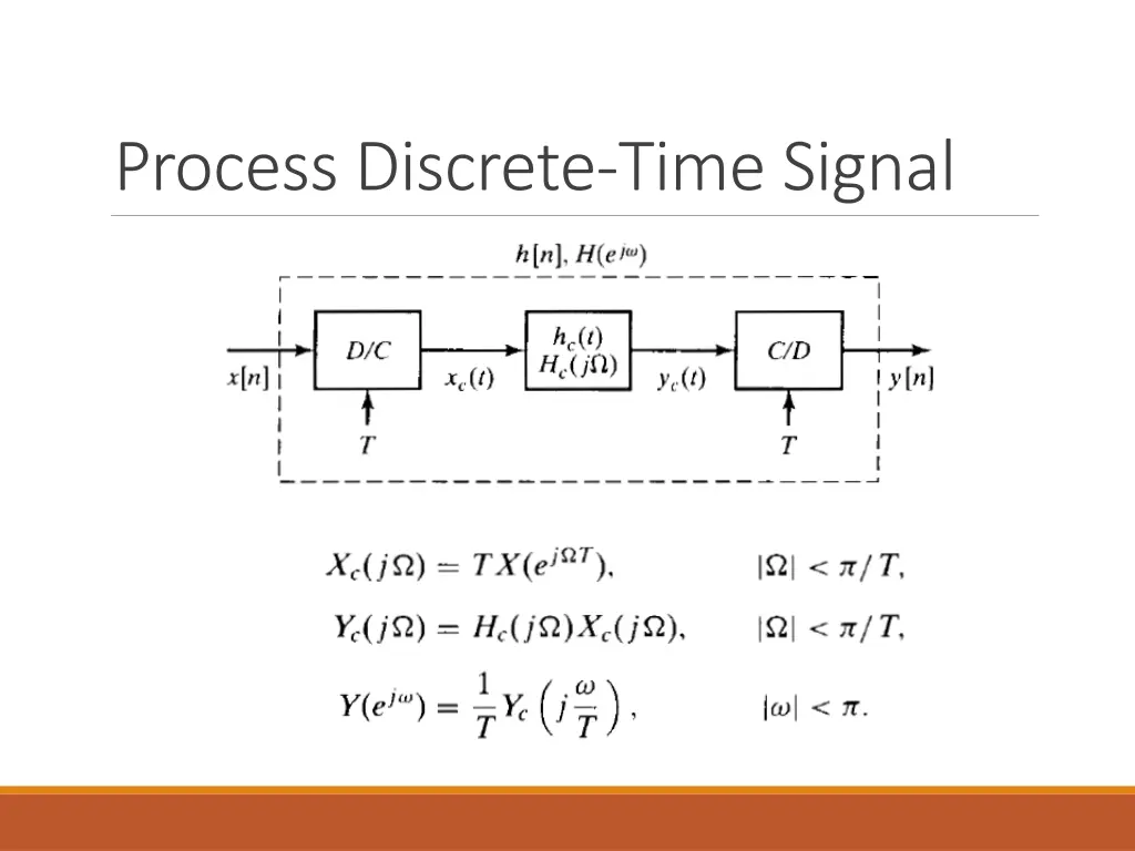 process discrete time signal