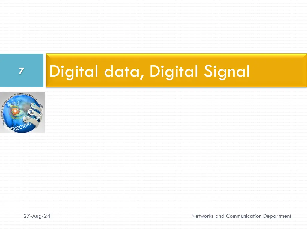 digital data digital signal