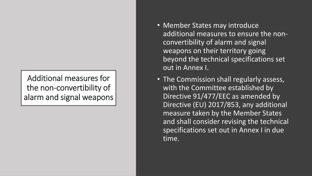 member states may introduce additional measures 1