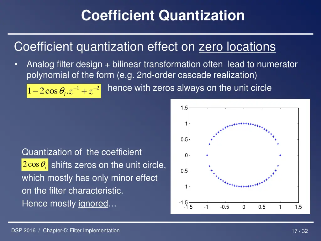 coefficient quantization 5