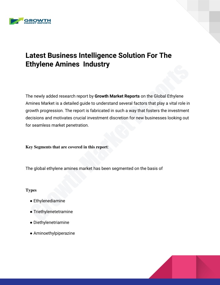 latest business intelligence solution