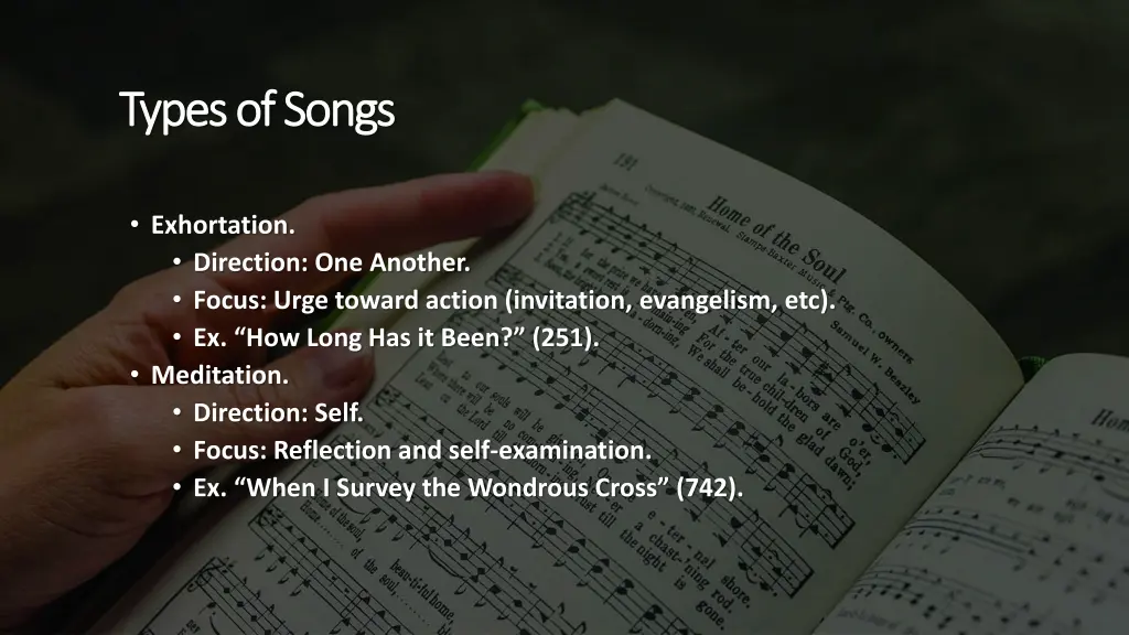 types of songs types of songs 3