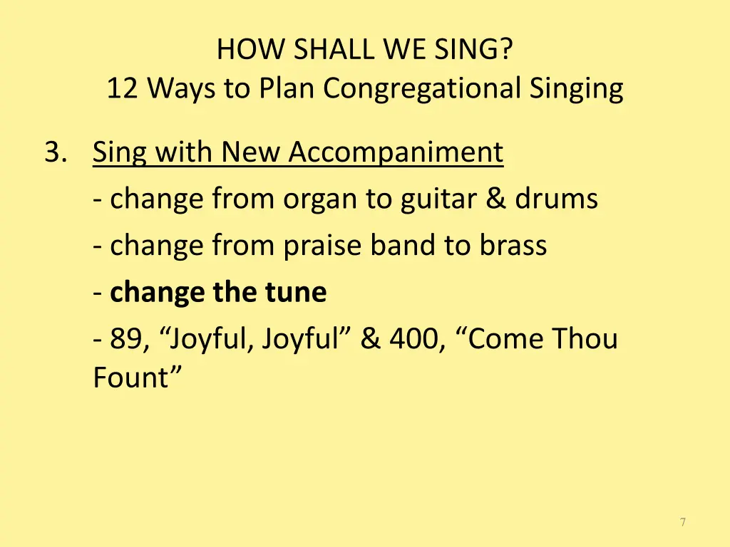 how shall we sing 12 ways to plan congregational 2