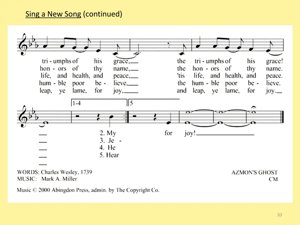 sing a new song continued 1