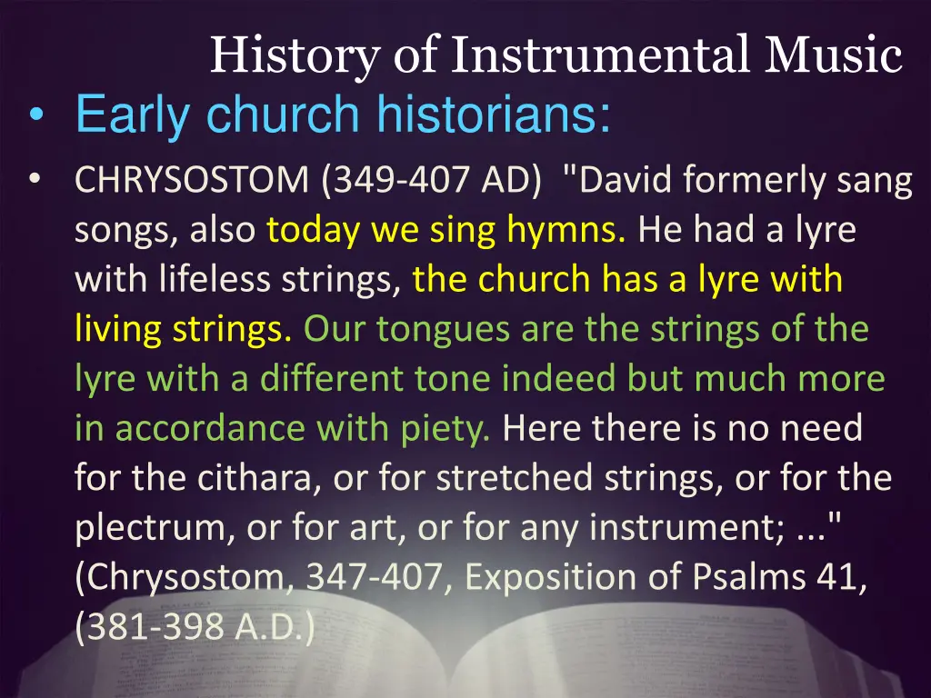 history of instrumental music 4