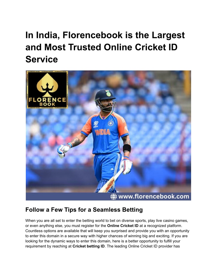 in india florencebook is the largest and most