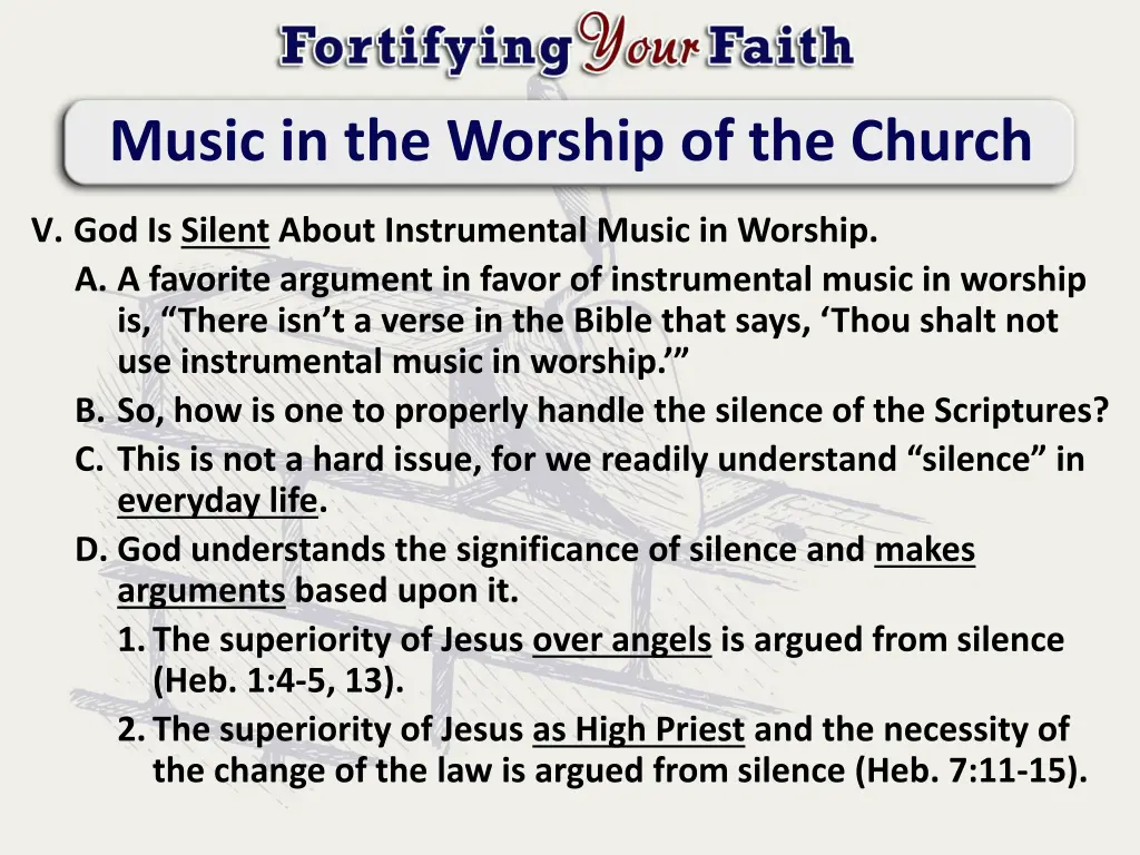 music in the worship of the church 3