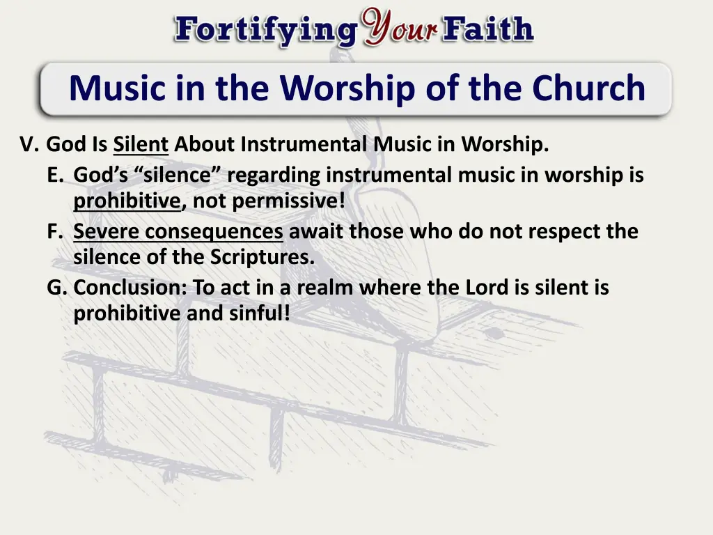 music in the worship of the church 4