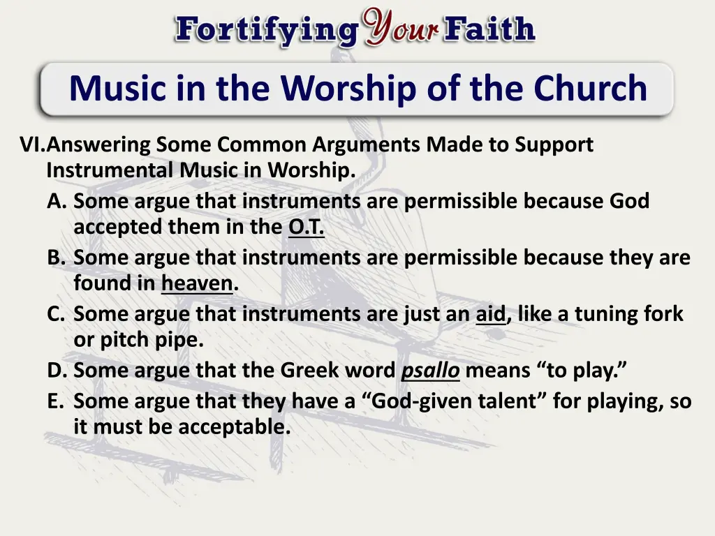 music in the worship of the church 5