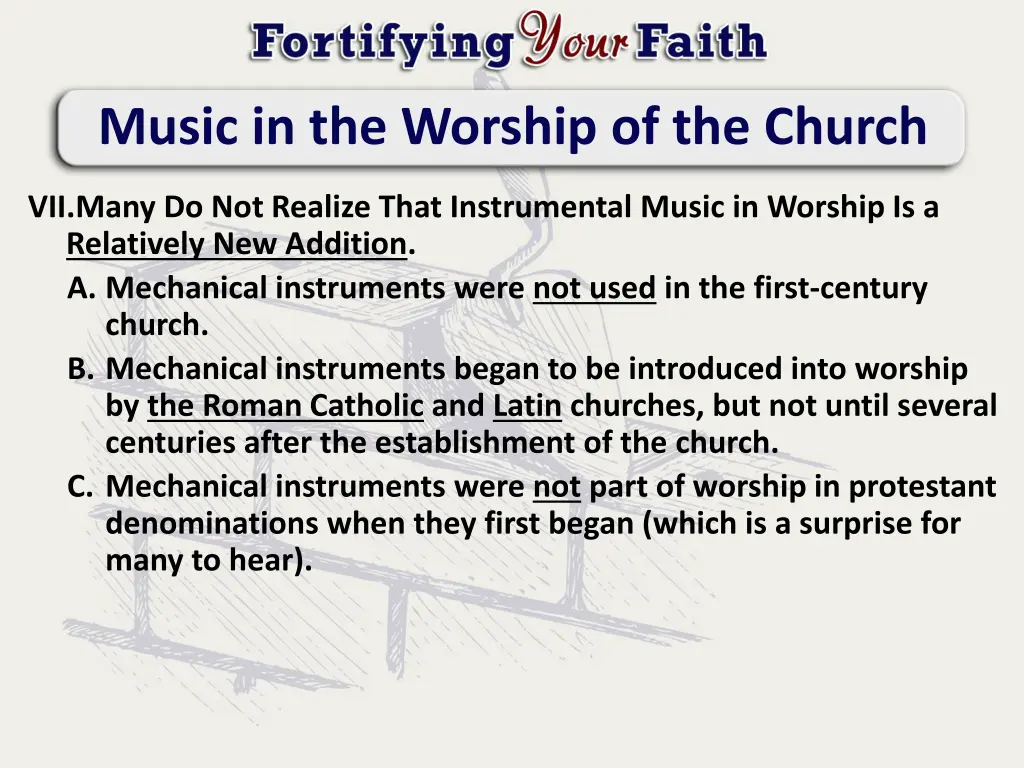 music in the worship of the church 6