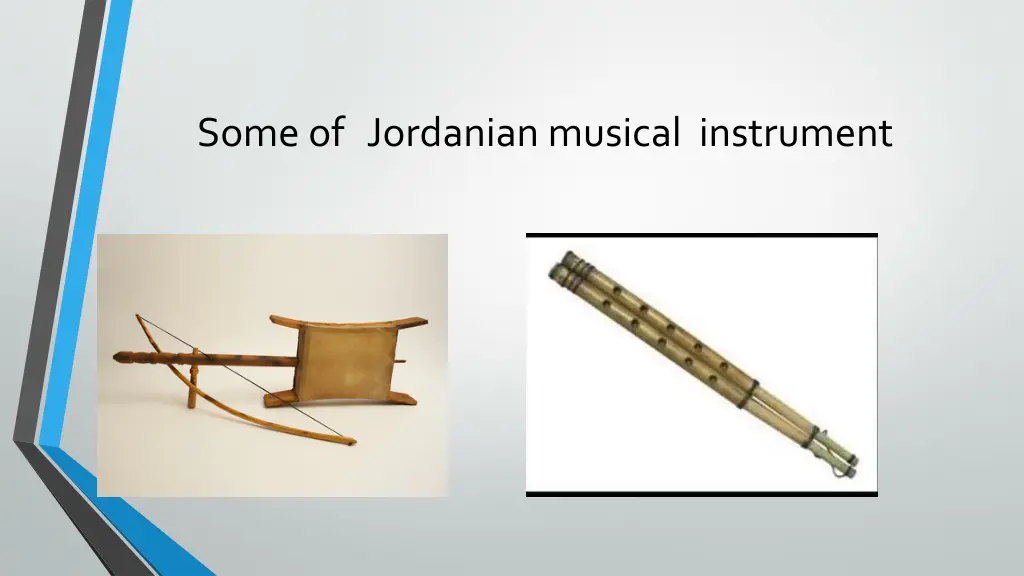 some of jordanian musical instrument