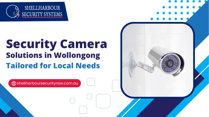 security camera solutions in wollongong tailored