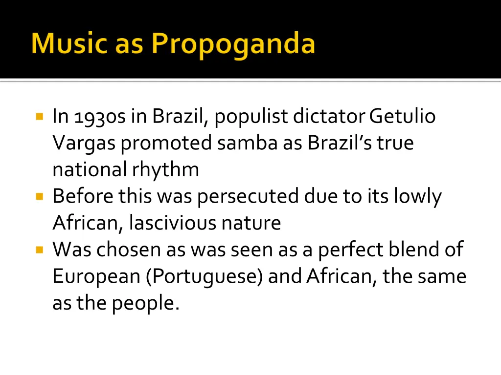 in 1930s in brazil populist dictator getulio