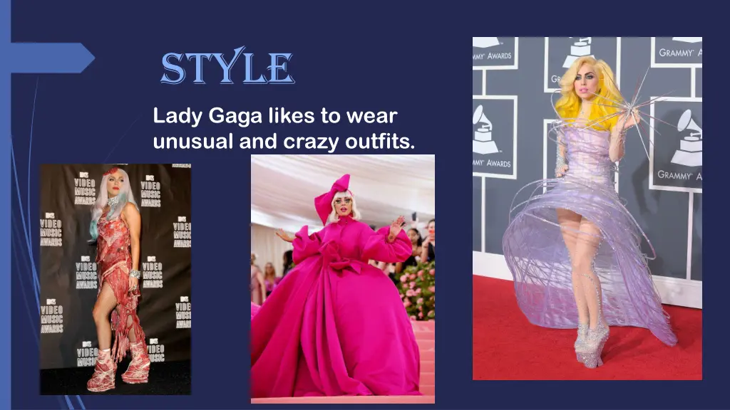 style lady gaga likes to wear unusual and crazy