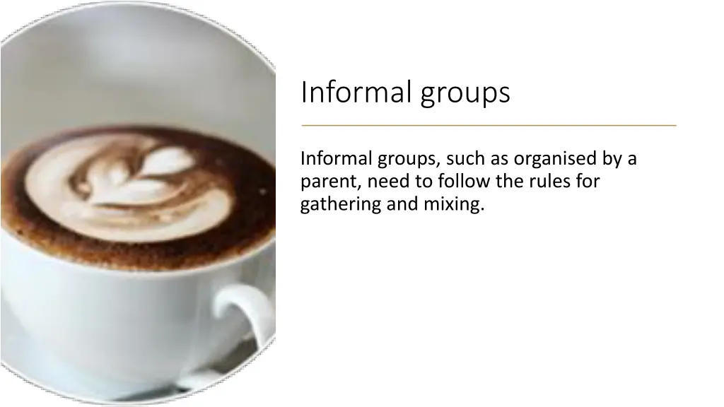 informal groups