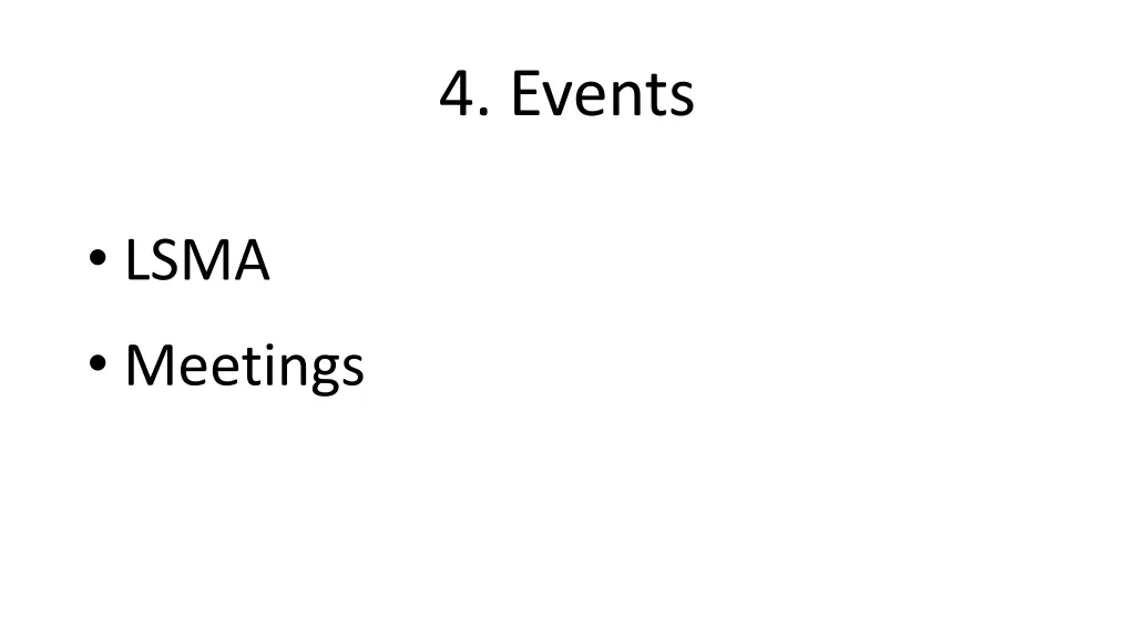 4 events