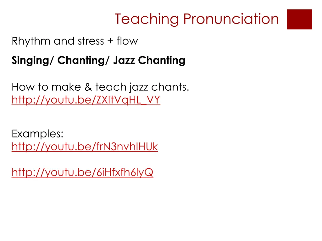 teaching pronunciation 11