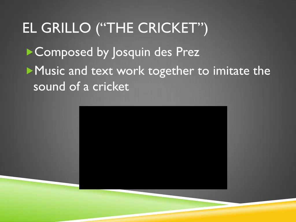 el grillo the cricket